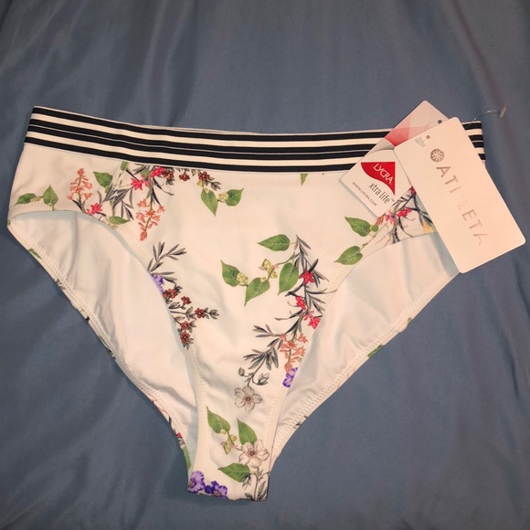 Athleta Other - Size M Athleta Gold Coast Floral Bottom Bikini💚